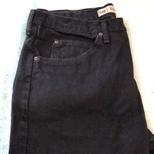 Lee Regular Fit Black Jeans